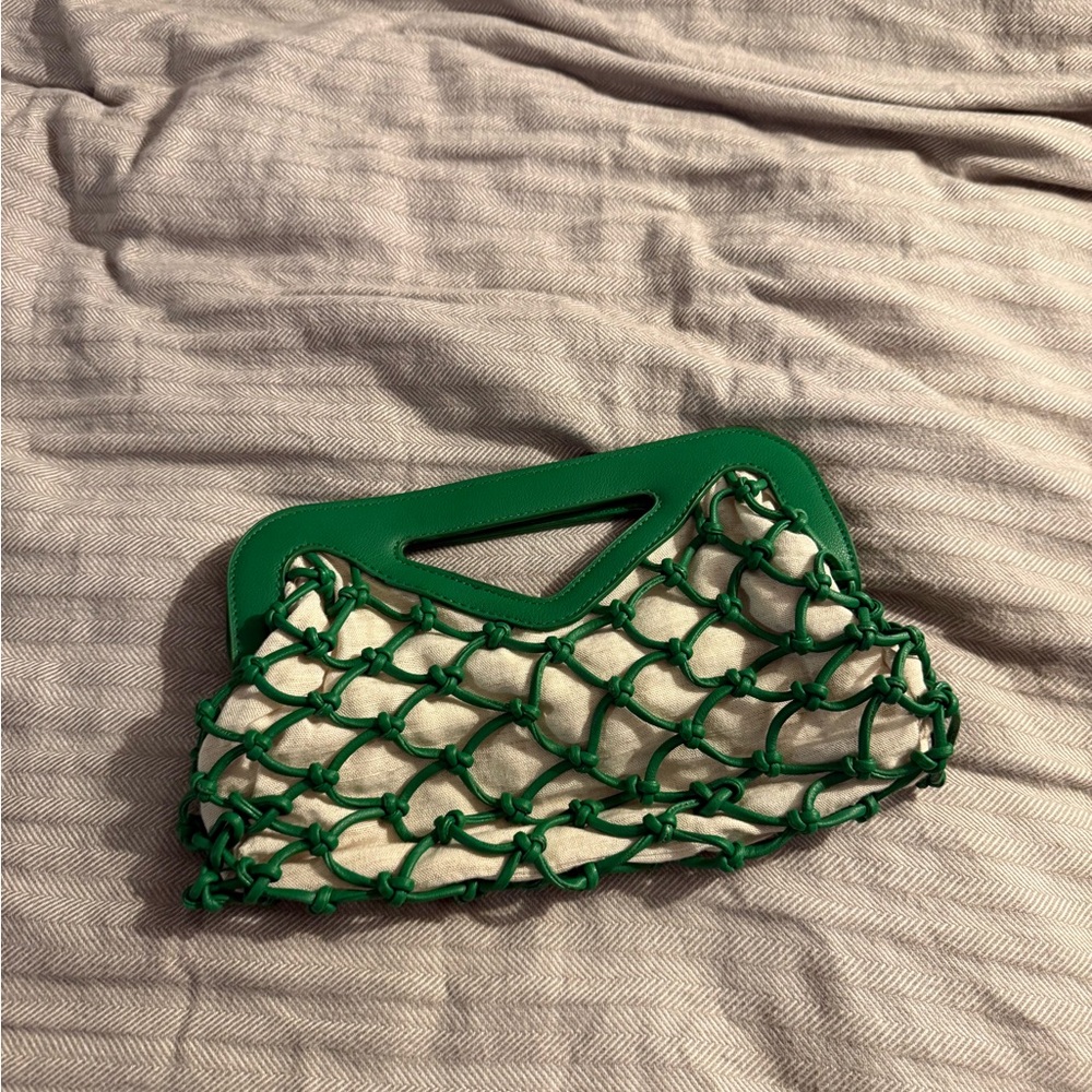 Green Net Design Women's Bag